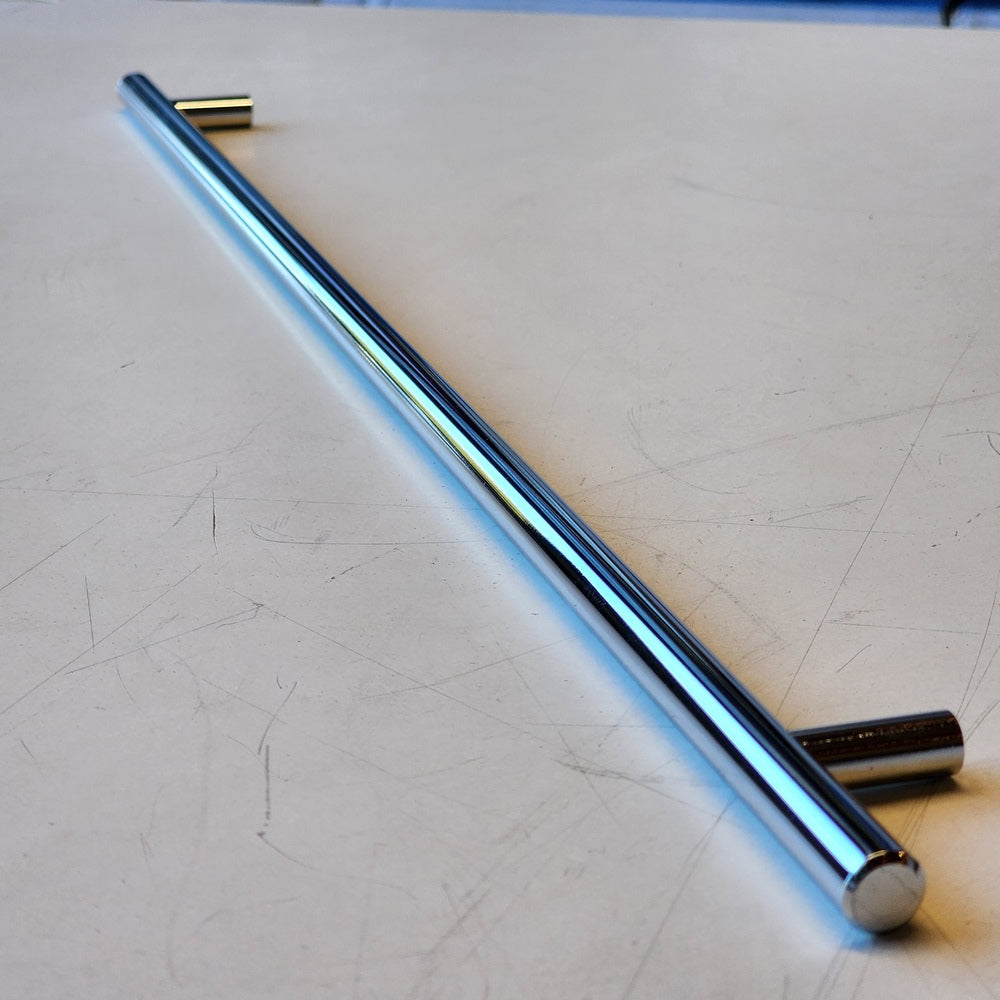 Bar Pulls 18-7/8 in. (480mm) Modern Polished Chrome Bar Cabinet Pull (BP1901626) Bar Pulls 18-7/8 in. (480mm) Modern Polished Chrome Bar Cabinet Pull (BP1901626)